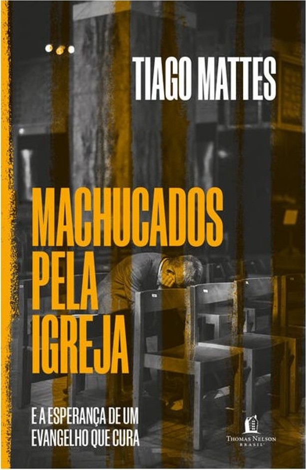 Capa de Machucados pela Igreja, de Tiago Mattes